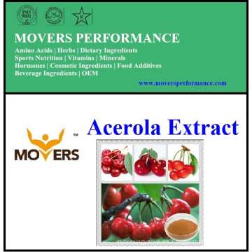 Extracto de acerola 100% natural (50-81-7)